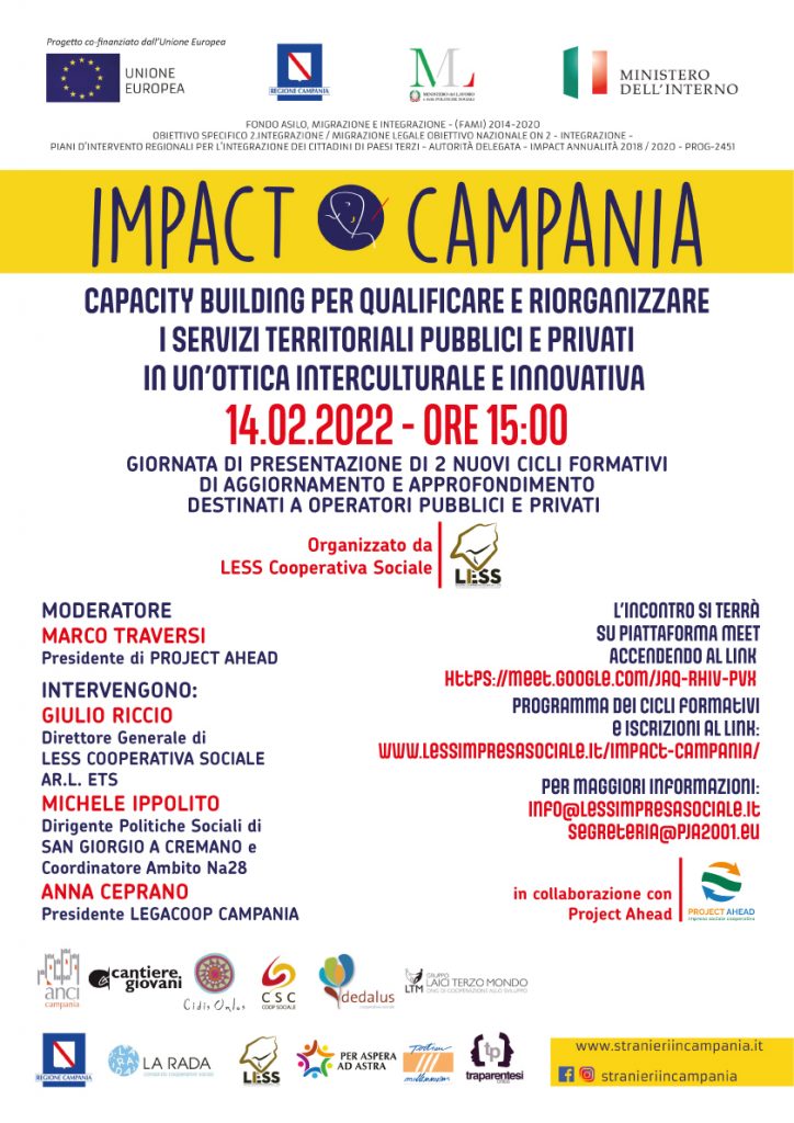 presentazione capacity bulding-project ahead